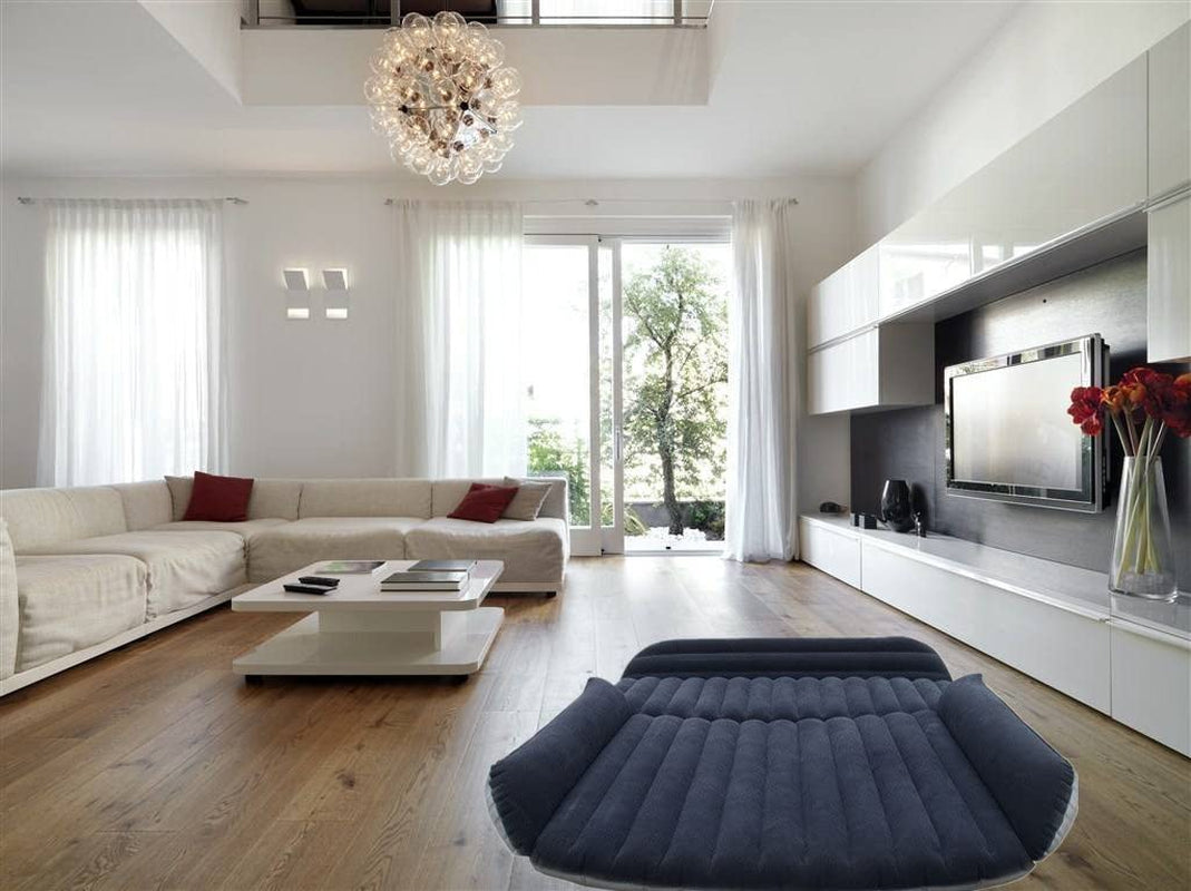 SUV Air Mattress, Thickened Car Bed Inflatable Home Air Mattress Portable Camping Outdoor Mattress, Flocking Surface, Fast Inflation (Mattress 1)