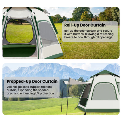 6-8 Person Tent for Camping, Camping Tent with Carry Bag, Instant Tent for Outdoor/Hiking/Traveling