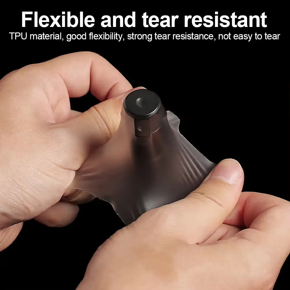 Tent Repair Tape Kit Waterproof Clear Camping Gear Air Mattress Repair Tape Patch Kit for Outdoor Tarp Boat Covers Sail