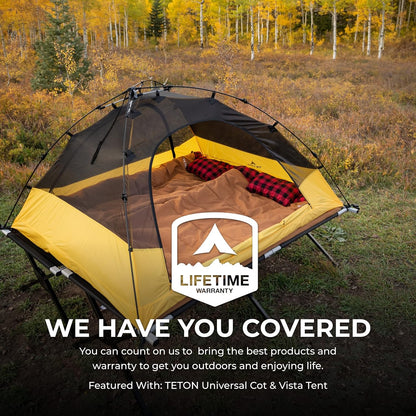 Deer Hunter -35F and 0F Degree Sleeping Bag. Warm and Comfortable Camping Sleeping Bags, Teton Tough Canvas Shell for Camping, Hunting, and Cold Weather