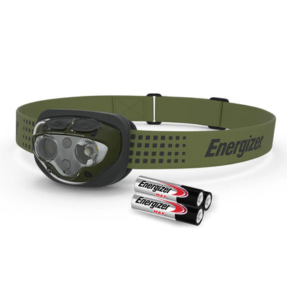 (2 Pack)  Vision Ultra HD LED Headlamp, Bright 550 Lumens, for Camping, Running, Jogging, Hunting, Hiking, Reading and Tactical Use, 3 AAA Batteries Included