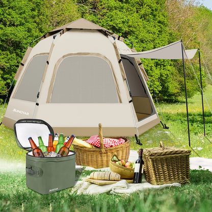 6-8 Person Tent for Camping, Camping Tent with Carry Bag, Instant Tent for Outdoor/Hiking/Traveling