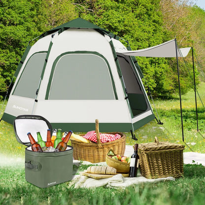 6-8 Person Tent for Camping, Camping Tent with Carry Bag, Instant Tent for Outdoor/Hiking/Traveling