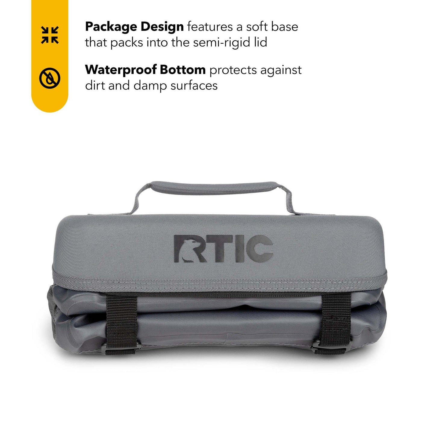 15 Can Everyday Cooler, Insulated Soft Cooler with Collapsible Design, Smoke