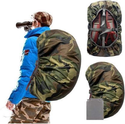 Waterproof Backpack Rain Cover, 12000Mm Ultra-Waterproof, Upgraded Ultra-Strong Multilayers, Antislip Buckle Strap