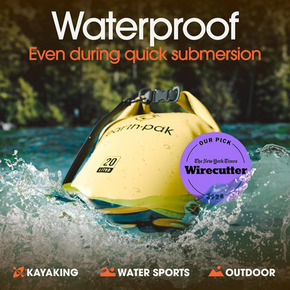 Waterproof Dry Bag - Roll Top Waterproof Backpack Sack Keeps Gear Dry for Kayak with Waterproof Phone Case