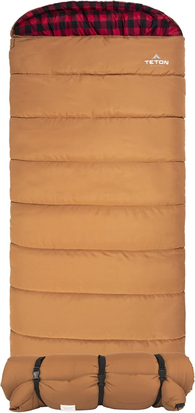 Deer Hunter -35F and 0F Degree Sleeping Bag. Warm and Comfortable Camping Sleeping Bags, Teton Tough Canvas Shell for Camping, Hunting, and Cold Weather