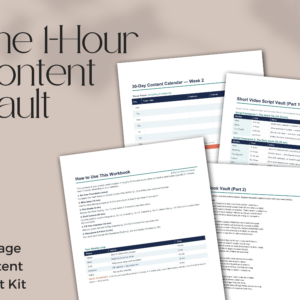 The 1-Hour Content Vault