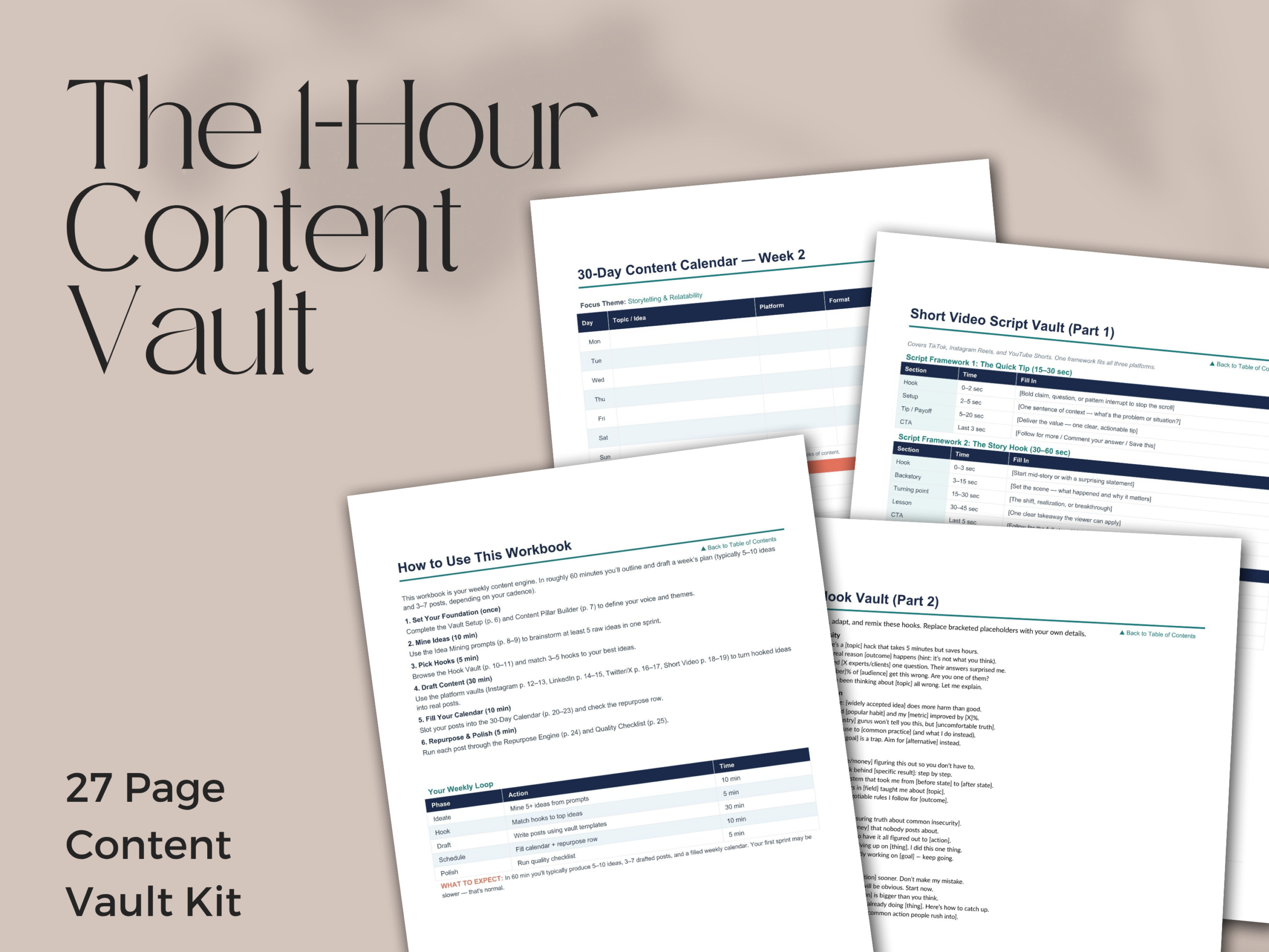 The 1-Hour Content Vault